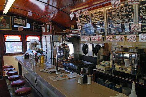 boulevard diner | The interior of the Boulevard Diner. The p… | Flickr