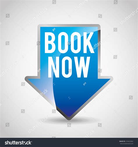 Book Now Button Design, Vector Illustration Eps10 Graphic - 274422062 ...