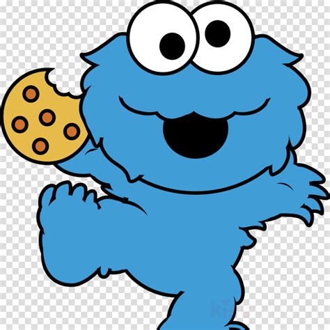 Baby Cookie Monster Clipart Cookie Monster Elmo Baby - Monstruo De Las ...