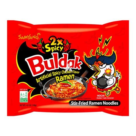 Samyang Buldak Hot Chicken Double Spicy Ramen Noodles (140g) – SoSweet