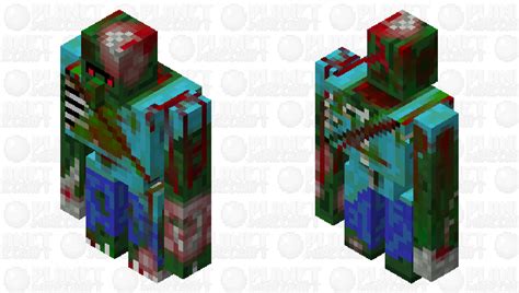 Mutant Zombie Golem Minecraft Mob Skin