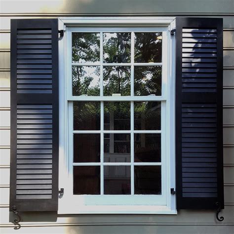 Exterior Black Shutters for Your House - Best Style & Material