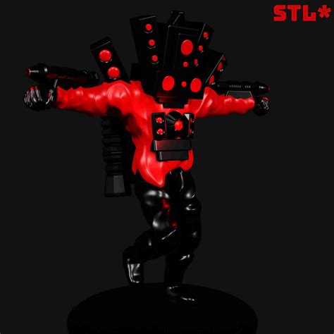 UPGRADED TITAN SPEAKERMAN FROM SKIBIDI TOILET | 3D FAN ART | 3D models ...