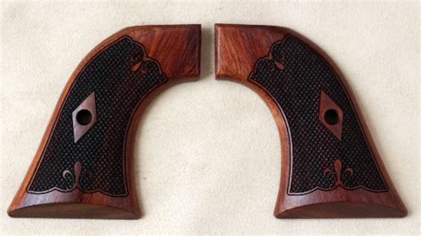 Ruger Single -six grips made from rosewood. (make your own custom pair ...