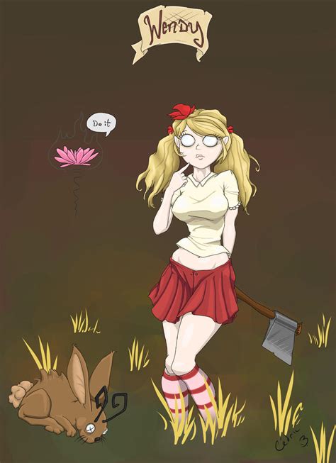 Don't starve - Wendy by TheCediz on DeviantArt