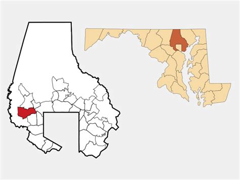 Randallstown, MD - Geographic Facts & Maps - MapSof.net