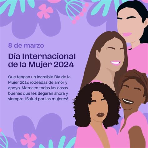 Feliz Día Internacional de la Mujer 2024 Imágenes, Frases, Tarjetas y ...