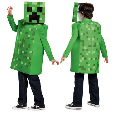 Buy Minecraft Creeper Kids DISK65642K Classic Mojang Costume, Boys ...