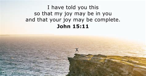 100 Bible Verses about 'My joy' - DailyVerses.net