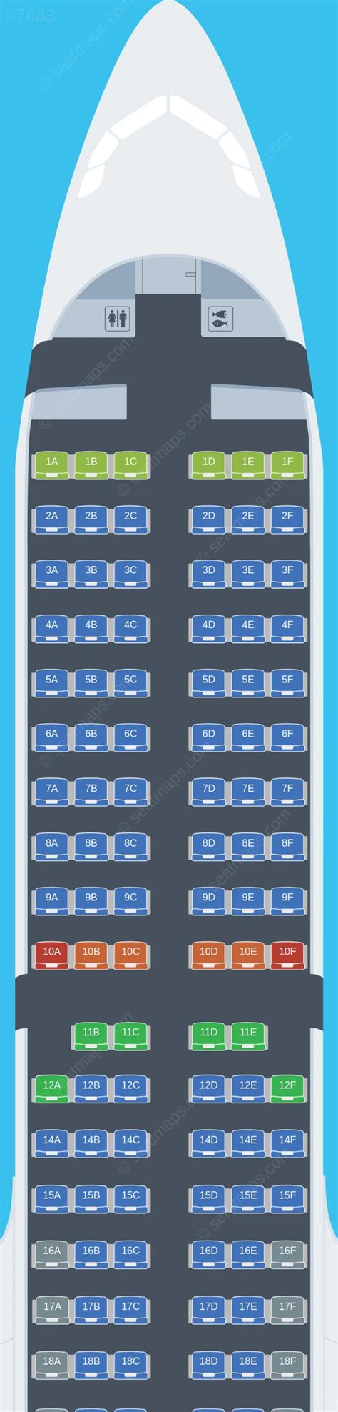 VietJet Air Airbus A321 Seat Map - Updated 2023. Find the best seat ...