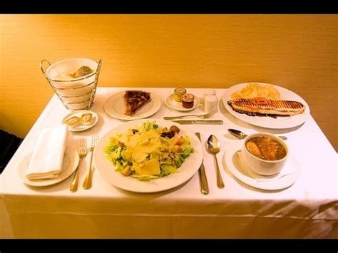 Mandalay Bay - Room Service Menu - YouTube