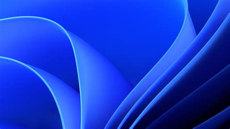 Windows 11 Wallpaper 4K, Blue, Stock, Official