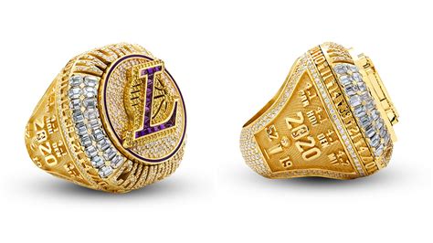 LA Lakers’ Spectacular New NBA Championship Rings | Steven Zale Atelier