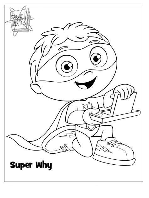 Super Why Coloring Pages - Best Coloring Pages For Kids