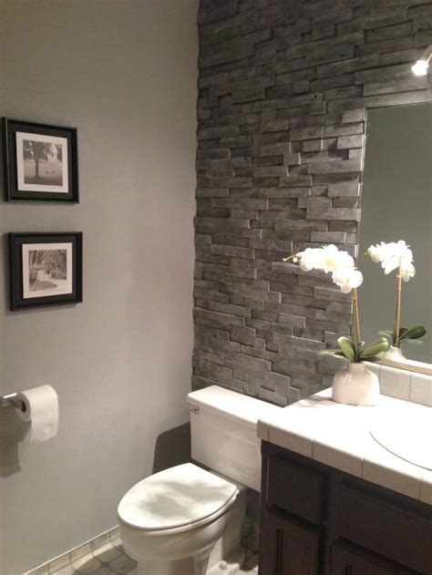 The “You’ll Never Believe This Isn’t Stacked Stone” Bathroom Makeover ...