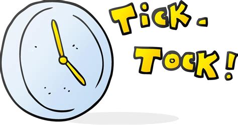 cartoon ticking clock 12291892 Vector Art at Vecteezy