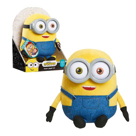 Illumination's Minions: The Rise Of Gru Laugh Giggle Bob Plush, By Just ...