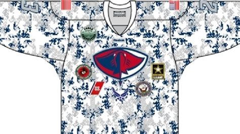 Stingrays unveil military jerseys