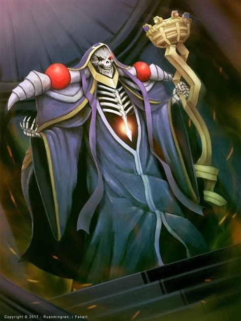 Ainz Ooal Gown - Fanart by Ruanmingren on DeviantArt | Fan art, Anime ...