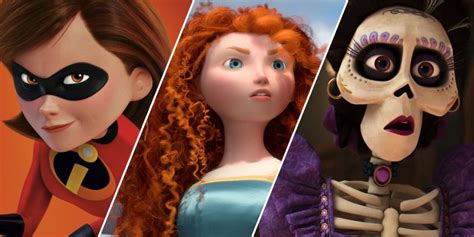 15 Strongest Female Characters From Pixar Films, Ranked