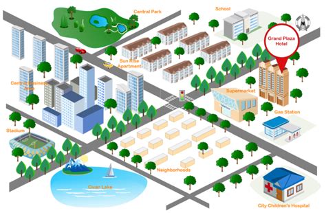 3D Street Map | Free 3D Street Map Templates