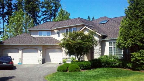 GAF Grand Sequoia Shingles - Transitional - House Exterior - Seattle ...