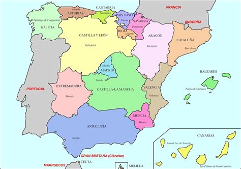 Medieval Spain map - Map of Spain medieval (Southern Europe - Europe)