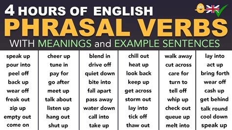 4 Hours Of English Phrasal Verbs | Master Daily English Conversations ...