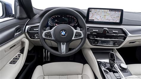 2021 BMW 5 Series 540i xDrive M Sport Package - Interior | Caricos