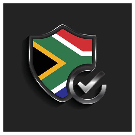 South Africa flag design vector 13347599 Vector Art at Vecteezy