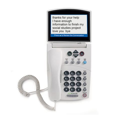 CapTel 840i Captioned Telephone | CapTel Captioned Telephones