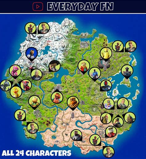 Fortnite NPC locations: Where To Find Characters In Chapter 3 Season 2 ...