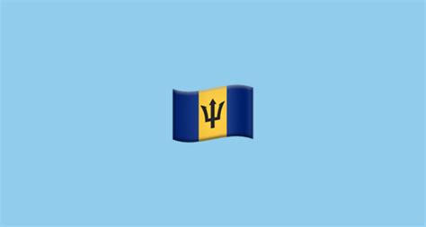 🇧🇧 Flag: Barbados Emoji on Apple iOS 16.4