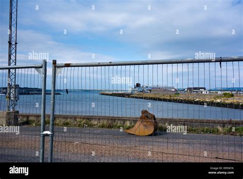 Closed old ferry port Stranraer Stock Photo - Alamy