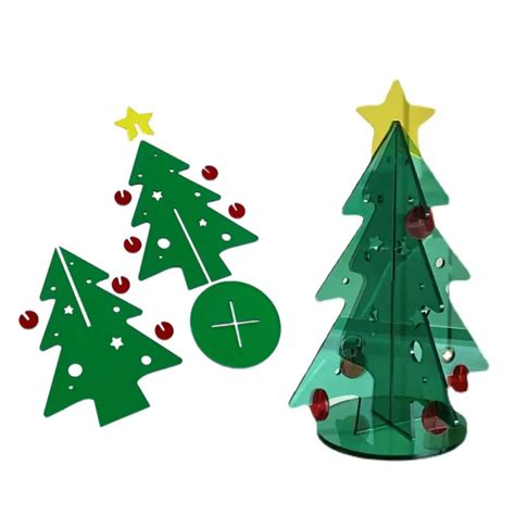 Customized Acrylic Christmas Tree Ornaments For Decoration Christmas ...