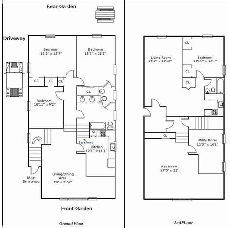 Barndominium Floor Plans - 11. Two-Story Barndominium Floor Plan ...