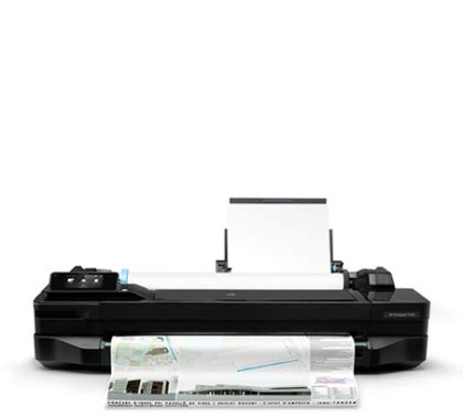 Designjet T120 - the smallest large format printer - HP Plotter