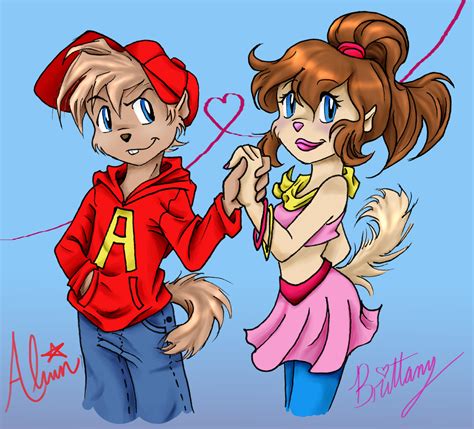 Alvin And Brittany by Clara-Letritsze on deviantART