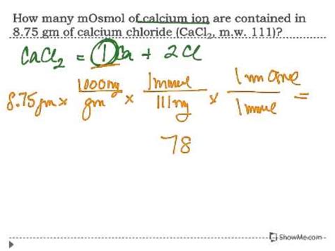 Osmolarity - YouTube