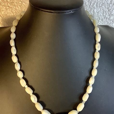 Mother of Pearl Necklace - Etsy