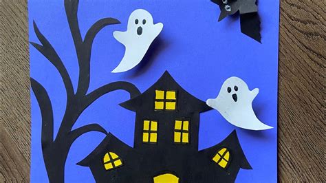 Haunted House Craft For Kids