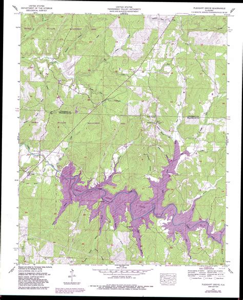 Pleasant Grove topographic map, AL - USGS Topo Quad 34087e8