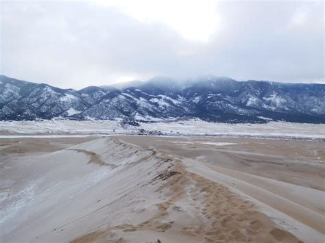 A Great Sand Dunes National Park winter hike to High Dune