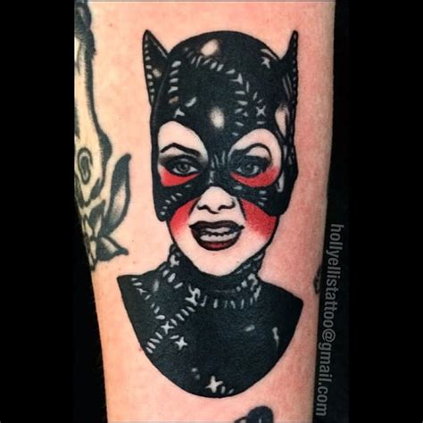 Tattoo uploaded by Robert Davies • Catwoman Tattoo by Holly Ellis # ...