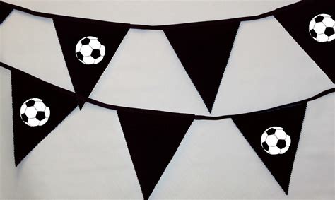 Football bunting 10 mtr many colours available great for | Etsy