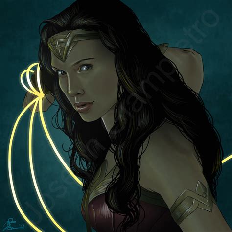 Wonder Woman - Lasso of Truth by JGiampietro on DeviantArt