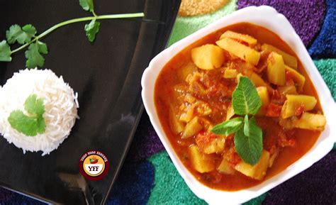 Aloo Parval Sabzi - Pointed Gourd Curry - Your Food Fantasy