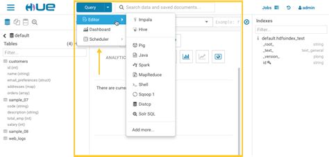 Introduction to Hue | 6.3.x | Cloudera Documentation