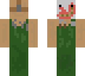 Trapper DBD Chuckles mask | Minecraft Skin