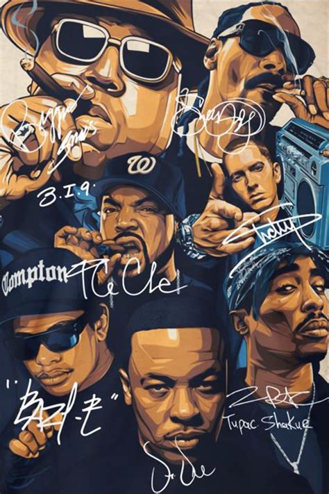 ©Great : Rap Legends Notorious BIG Snoop Dogg Ice Cube Eminem Tupac ...